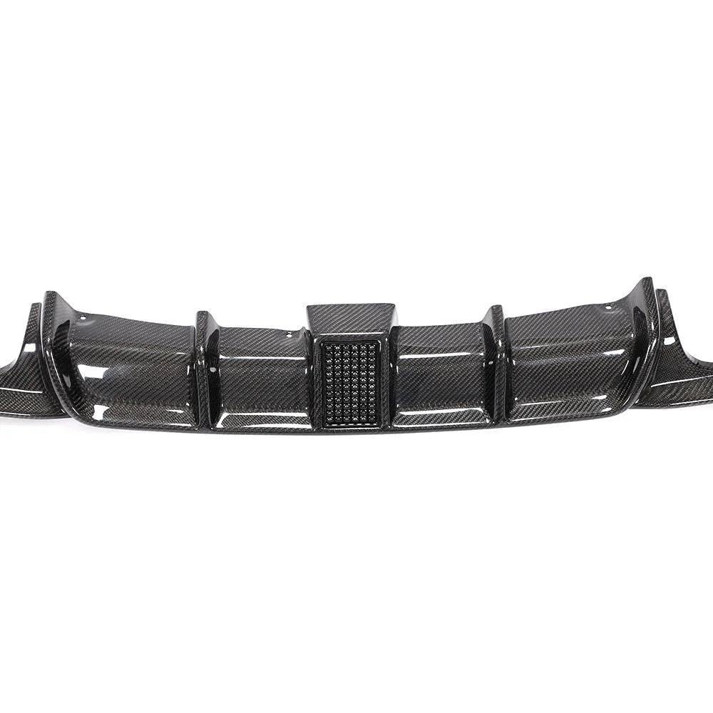 Carbon Fiber Rear Diffuser with Smoked Brake Light - BMW 3 Series F30 (2012-2019)