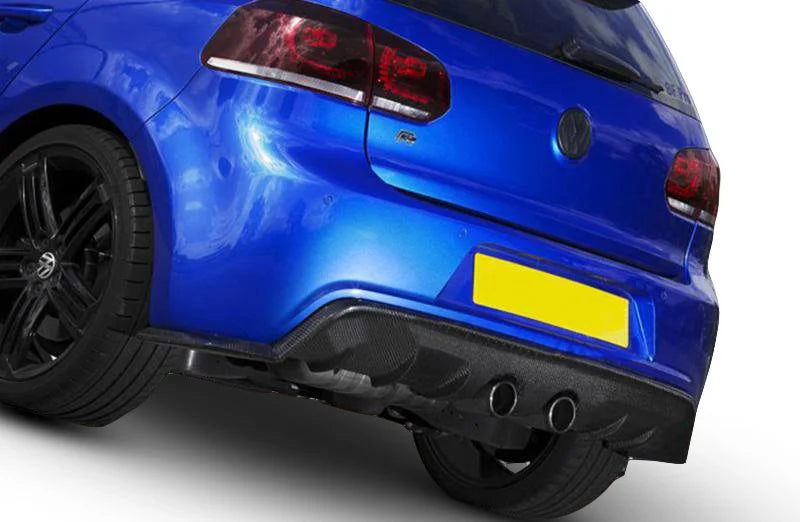 Carbon Fiber Rear Diffuser - Volkswagen MK6 Golf R ( 2009 - 2012 )