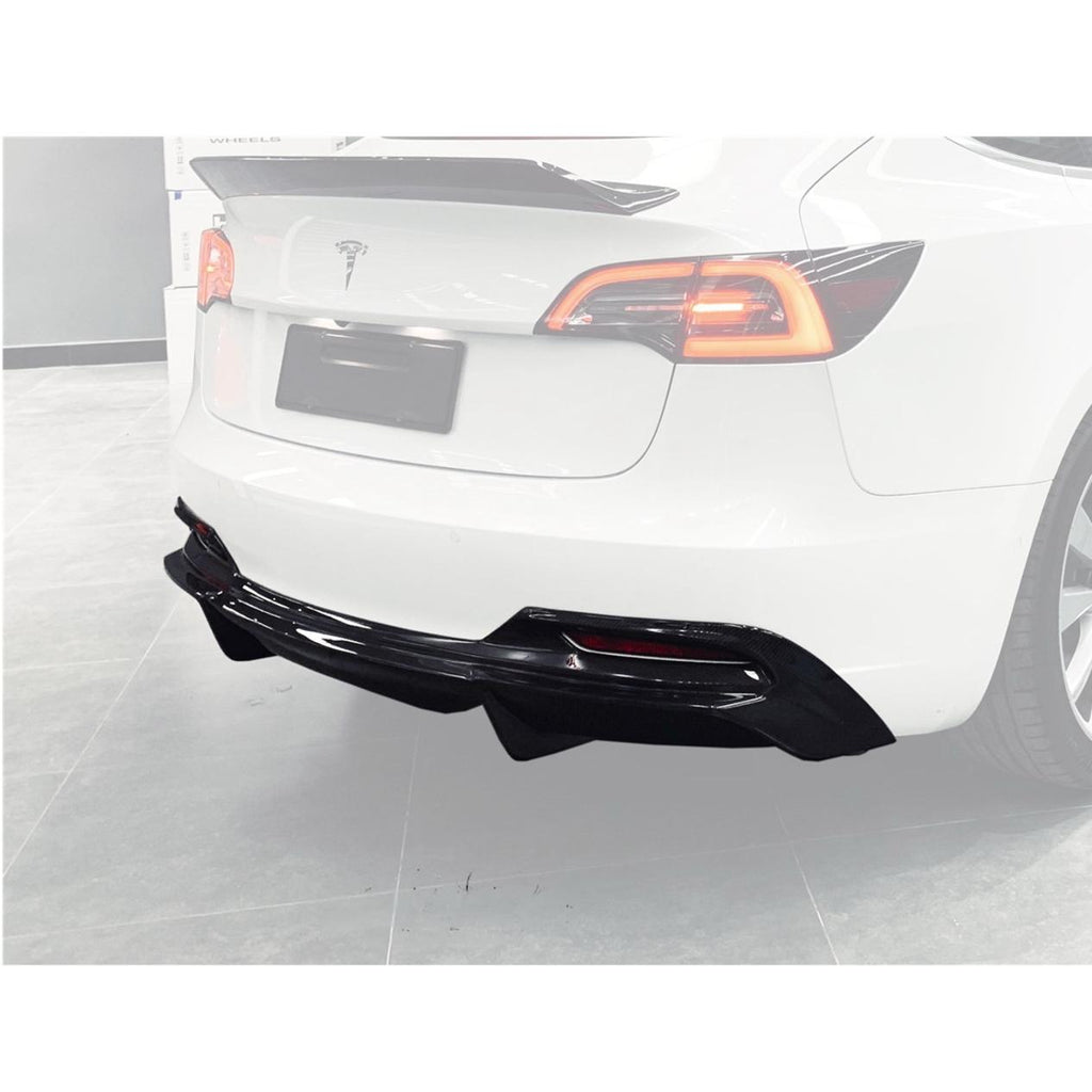 IMP Performance Carbon Fiber Rear Diffuser - Tesla Model 3 (2017-2022)