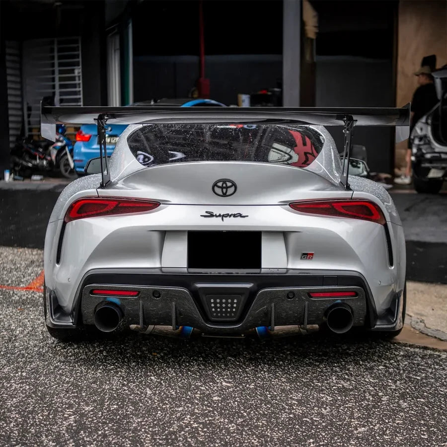 AG Style Carbon Fiber Rear Diffuser - Toyota A90 Supra ( 2019 - 2025 )