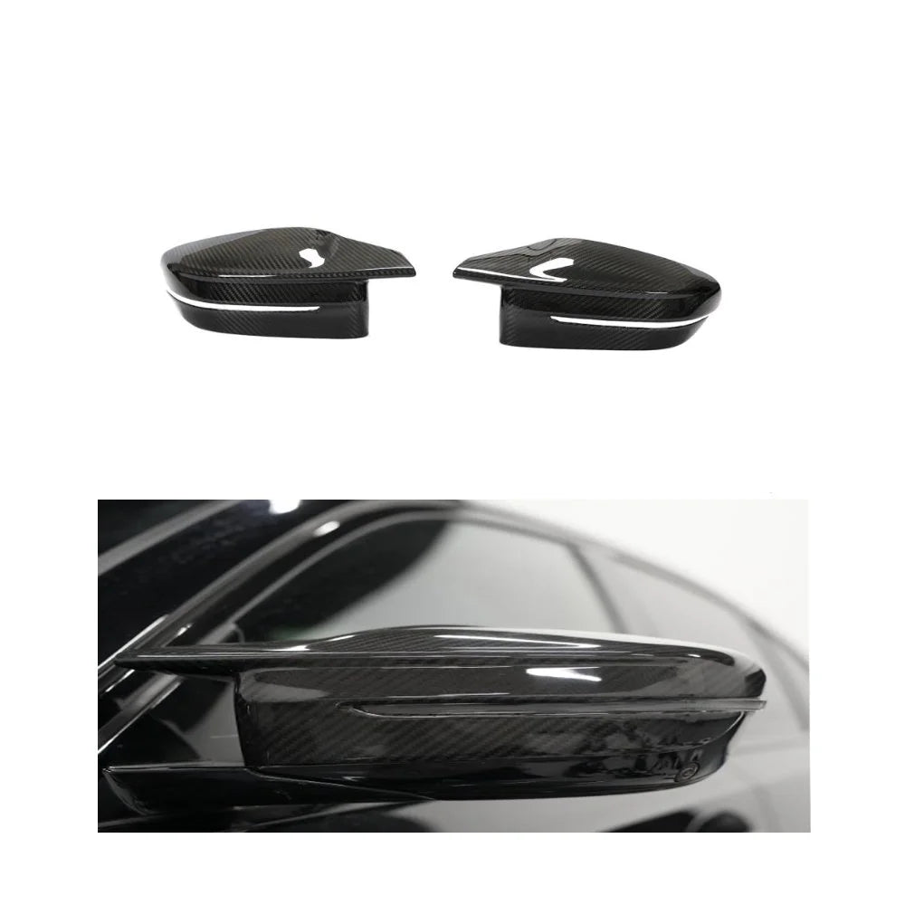 Carbon Fiber Engine Mirror Covers - BMW M4 G82 G83 (2020-2023)