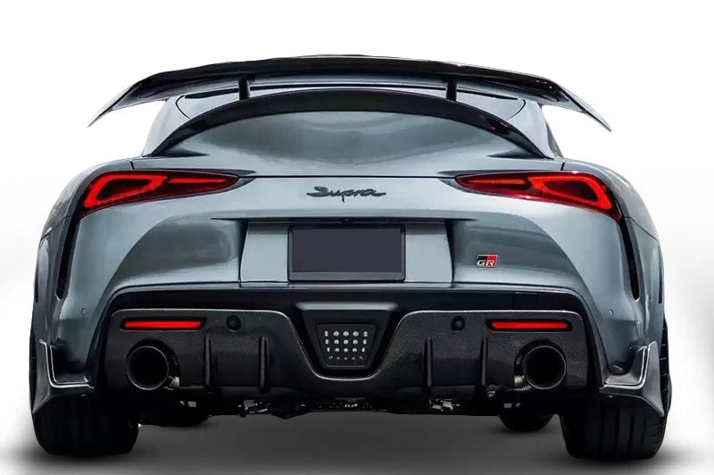 AG Style Carbon Fiber Rear Diffuser - Toyota A90 Supra ( 2019 - 2025 )