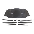 Racing Style Carbon Fiber Rear Diffuser - BMW M3 E92 (2006-2013) PRE-LCI & LCI