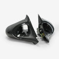 Ganador Style Carbon Fibre Aero Mirrors ( RHD ) - Nissan Silvia 200SX S14 S2 ( 1997 - 2000 )
