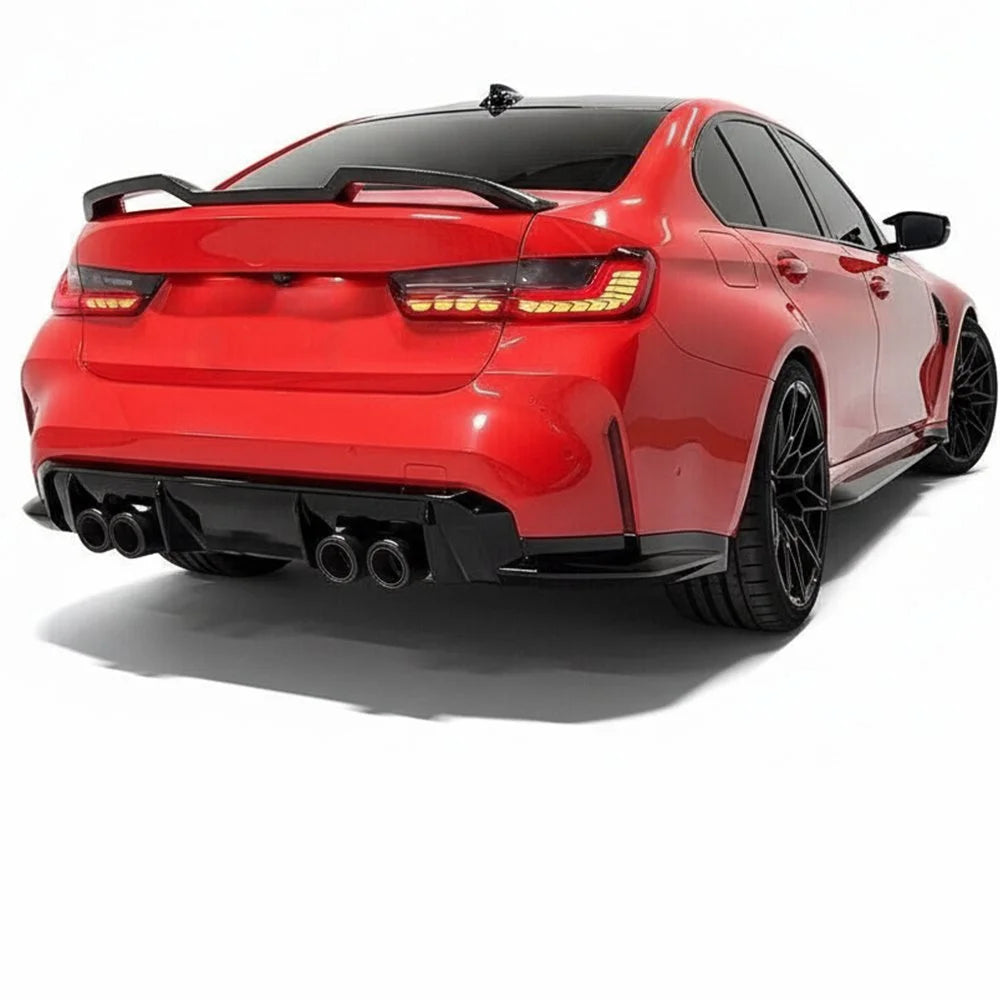 JC Style Carbon Fiber Lip Spoiler - BMW M4 G82 (2020+)