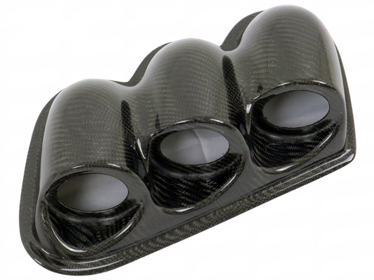 Carbon Fiber 3 Gauge Pod - Mitsubishi Evolution 7 8 9 ( 2001 TO 2007 ) CT9A