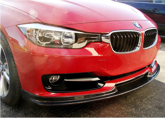 H Style Carbon Fiber Front Lip - BMW 3 Series F30 (2012-2019)