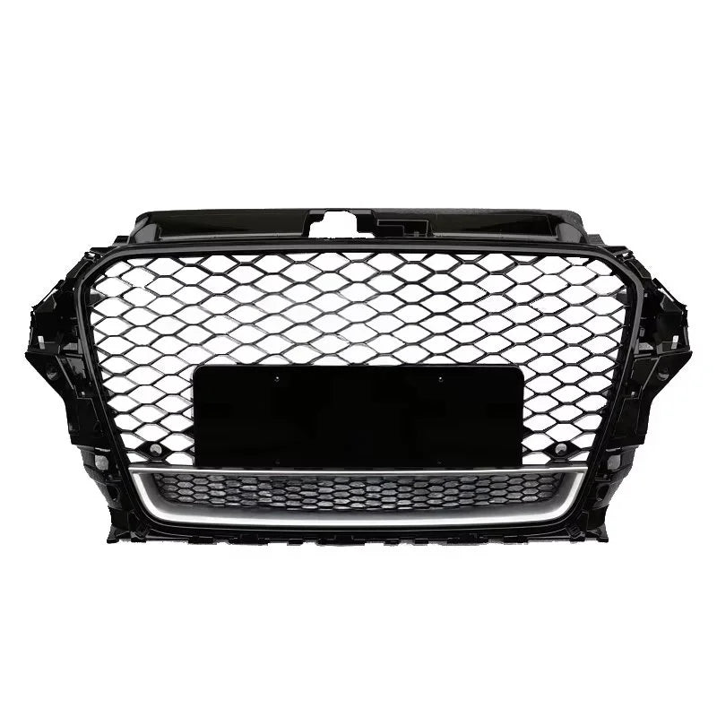 RS3 Style Honeycomb Grill - Audi A3 S3 Sedan  Hatchback ( 2013 - 2016 )  8V