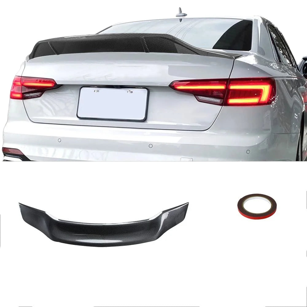 Duckbill Spoiler Carbon Fiber Lip Spoiler - Audi A4 S4 RS4 Sedan (2015-2020) B9