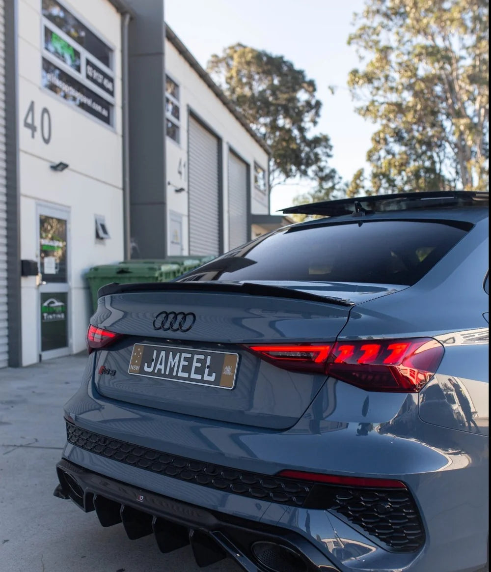 Carbon Fiber Lip Spoiler - Audi A3 S3 RS3 (2020-2025) 8Y