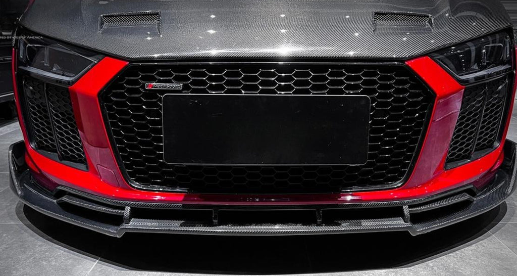 IMP Performance V1 Carbon Fiber Front Lip - Audi R8 (2016-2022)