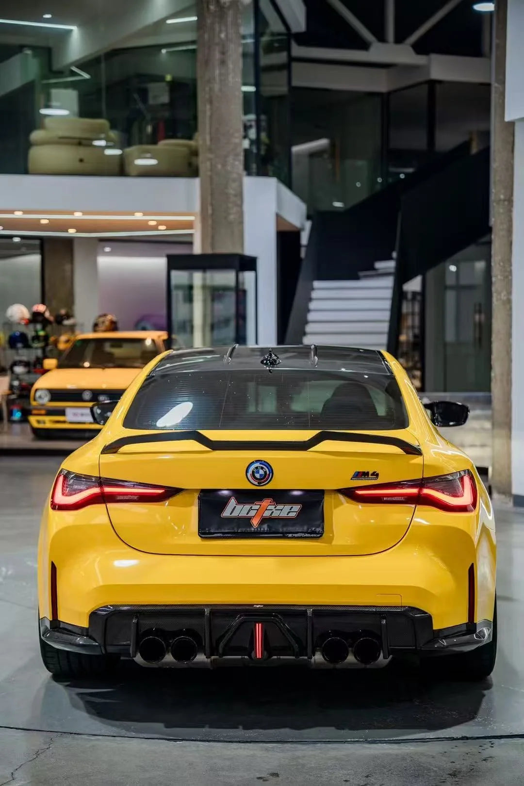 JC Style Carbon Fiber Lip Spoiler - BMW M4 G82 (2020+)