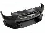 Liberty Walk Style Half Carbon Fiber Front Bumper – Nissan GT-R R35 (2008 - 2016) CBA / DBA
