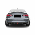 PL Style Carbon Fiber Rear Diffuser - Audi A3 S3 Sedan (2017-2020) 8V