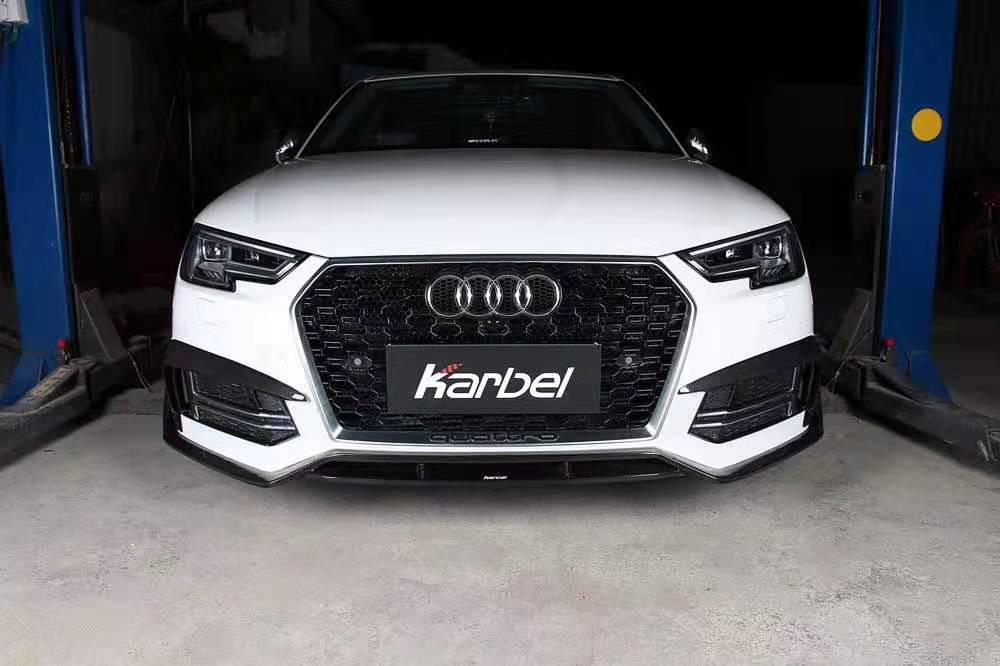 KB Style Front Lip - Audi A4 S4 RS4 Sedan (2015-2020) B9
