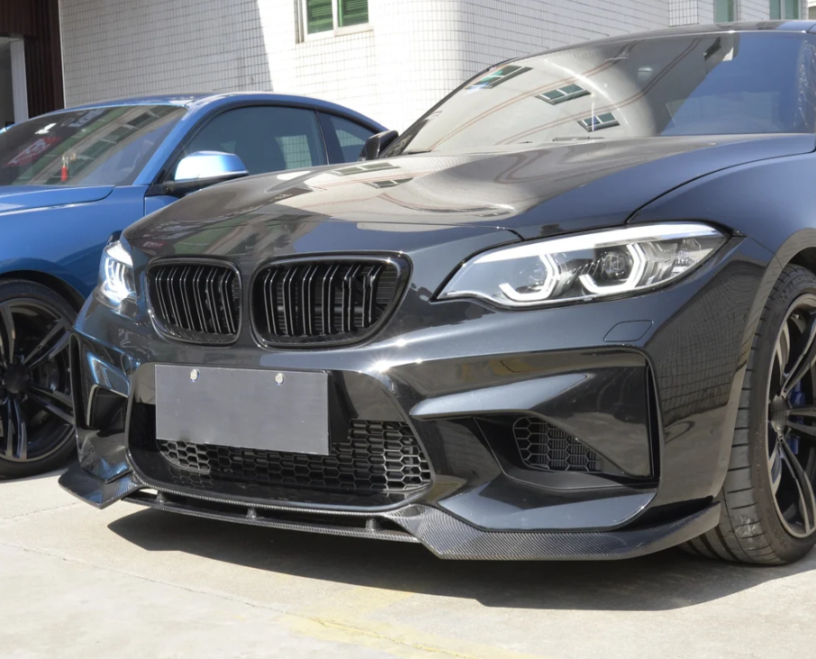 CZY Style Carbon Fiber Front Lip - BMW M2 F87 ( 2016 - 2017 )