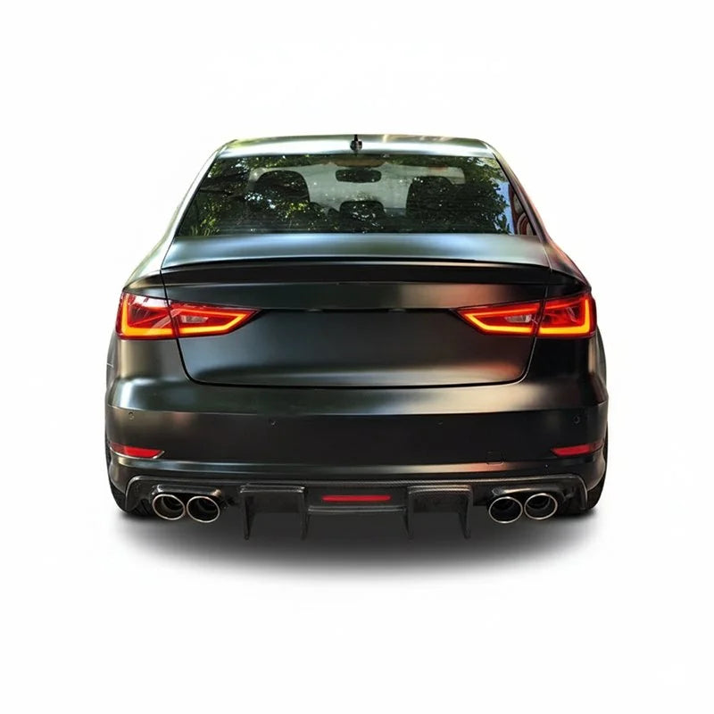 Carbon Fiber Rear Diffuser - Audi A3 S3 Sedan (2017-2020) 8V