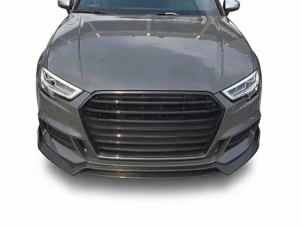 Carbon Fiber Side Skirt - Audi A3 S3 Sedan (2017-2020) 8V