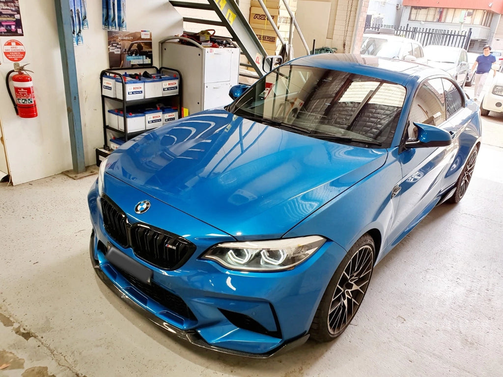 JC Style Carbon Fiber Front Lip - BMW M2 F87 (2016-2017)