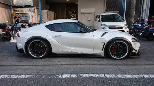 ART Style Carbon Fiber Side Fender - Toyota A90 Supra ( 2019 - 2025 )