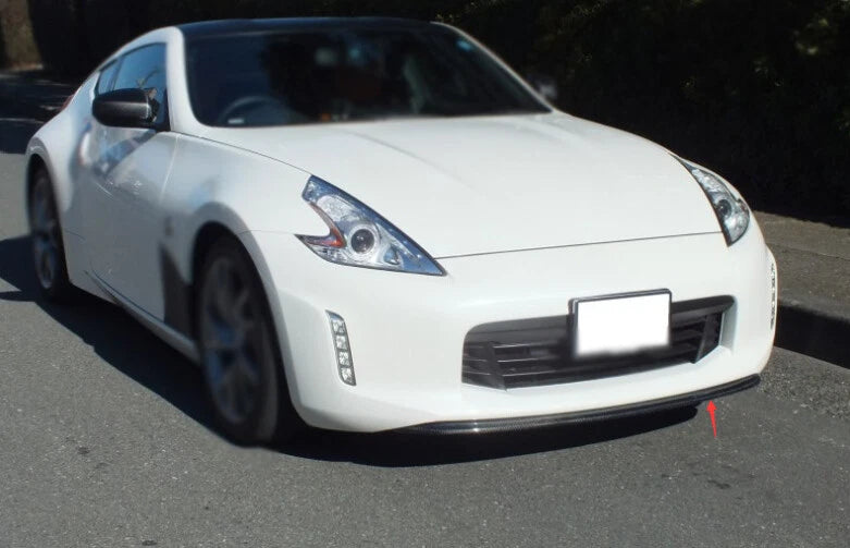 TK Style Carbon Fiber Front Lip - Nissan 370Z ( 2013 - 2020 ) Z34