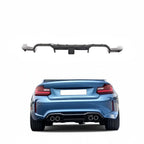 Carbon Fiber Rear Diffuser with Brake Light - BMW F87 M2 (2016-2017)