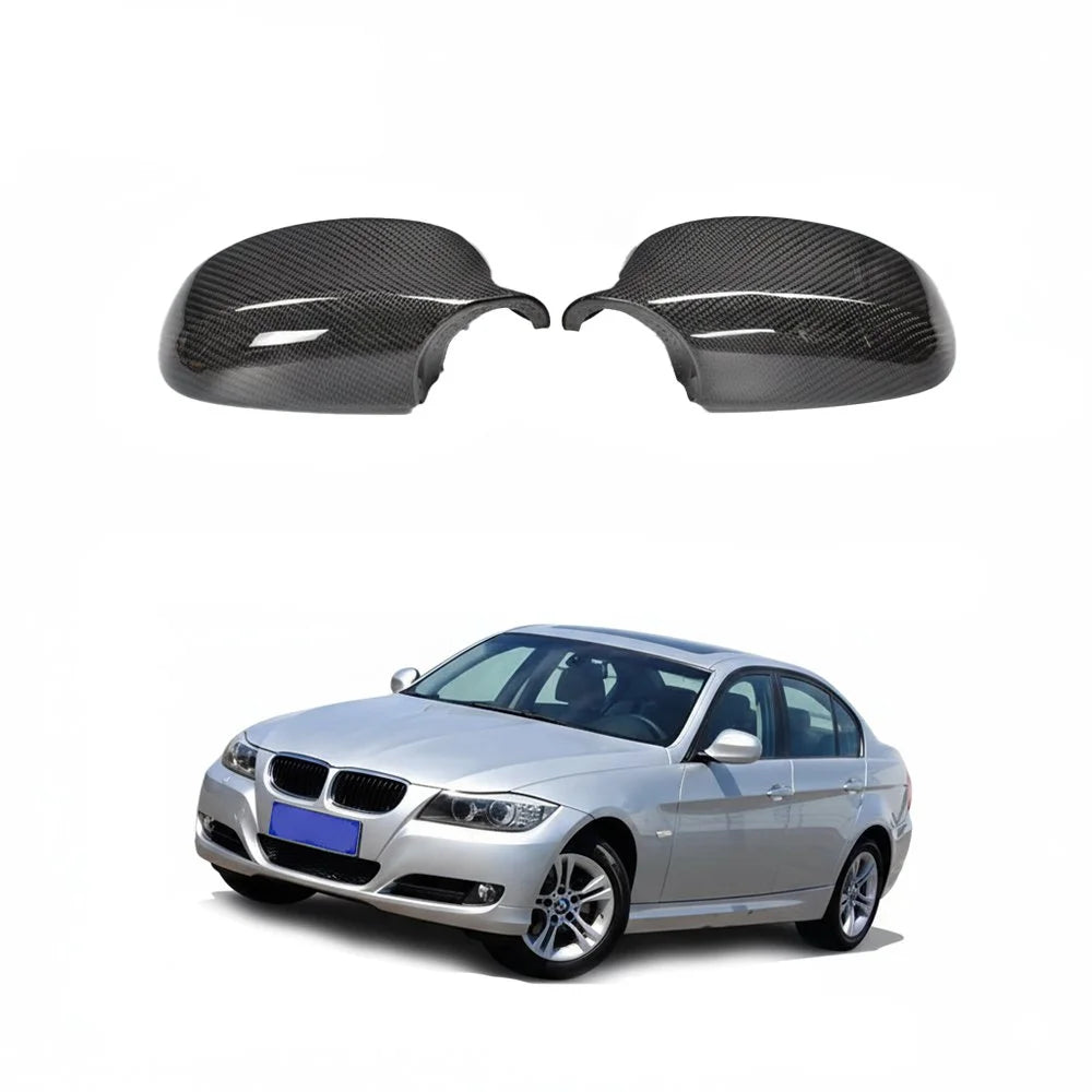 Carbon Fiber Mirror Covers - BMW 3 Series E90 (2005-2013)