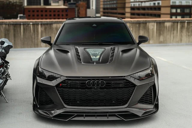 IMP Performance Carbon Fiber Bonnet with Display Glass - Audi RS7 (2019-2024)