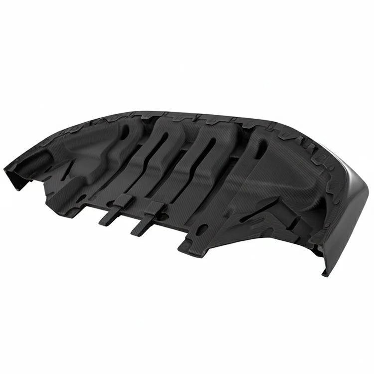Zele V2 Style Carbon Fiber Front Lip – Nissan GT-R R35 (2008 - 2011) CBA