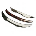 Gold/Green/Red Flaked Forged Carbon Lip Spoiler - BMW M4 G82 (2020+)