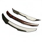 Gold/Green/Red Flaked Forged Carbon Lip Spoiler - BMW M4 G82 (2020+)