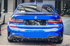 Carbon Fiber Rear Diffuser V2 - BMW 3 Series G20 (2018+)