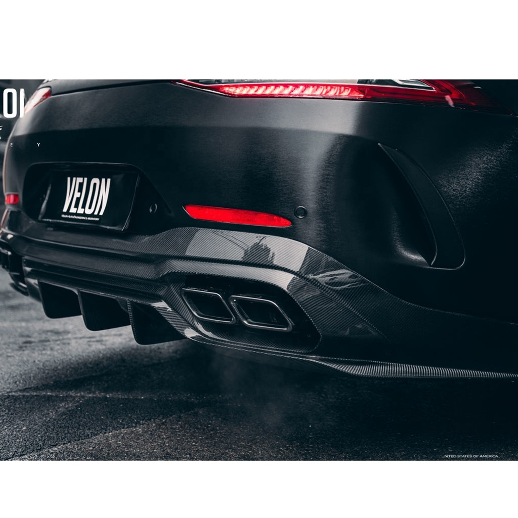 IMP Performance Carbon Fiber Rear Diffuser V2 - Mercedes Benz AMG GT Coupe (2018-2024)