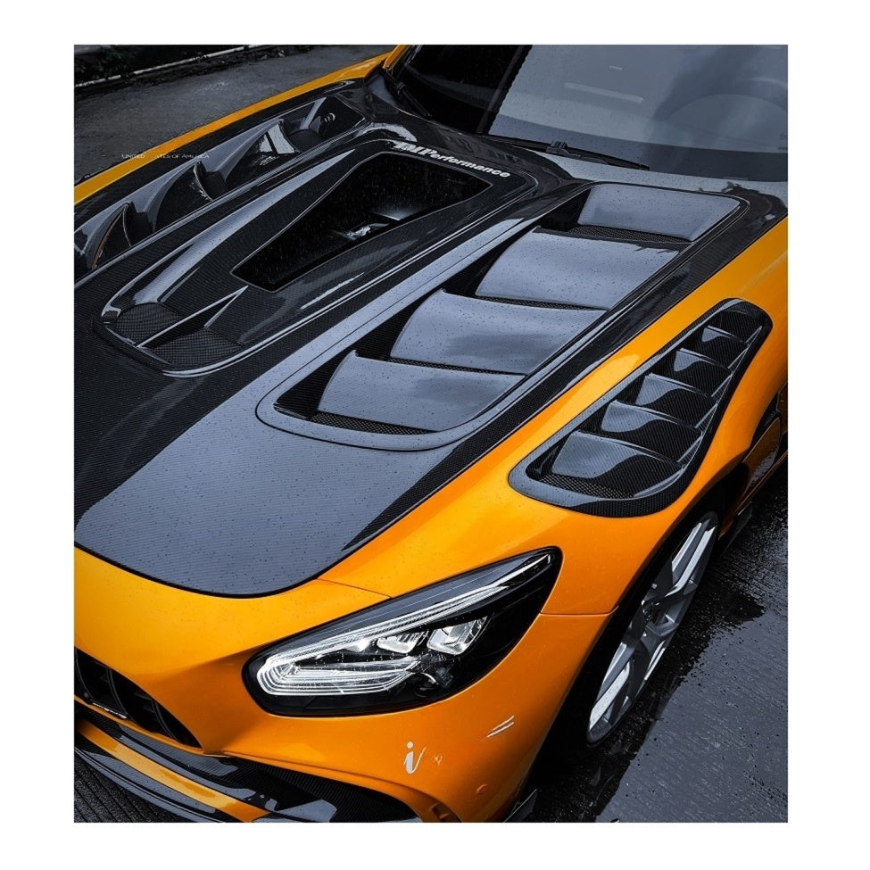IMP Performance V2 Carbon Fiber Vented Guards - Mercedes Benz AMG GT & GTS (2015-2021)