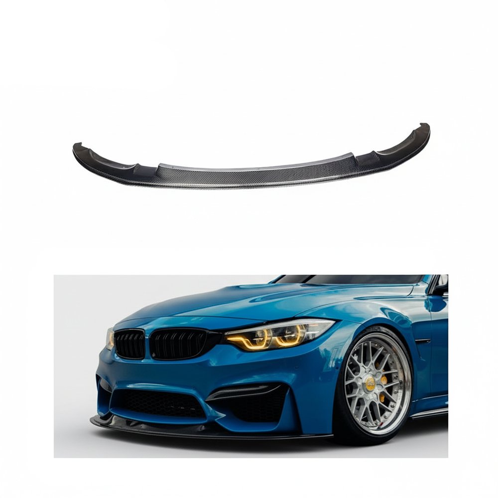 GTS Style Carbon Fiber Front Lip - BMW M4 F82 (2014-2020)