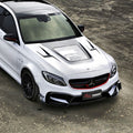 IMP Performance Bonnet with Glass - Mercedes Benz C63 W205 Sedan (2015-2021)