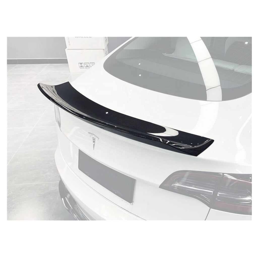 IMP Performance Carbon Fiber Rear Lip Spoiler - Tesla Model 3 (2017-2022)