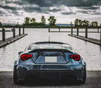 AB Style Carbon Fiber Duck Lip Spoiler - Toyota GT86 ZN6 ( 2012 - 2017 )