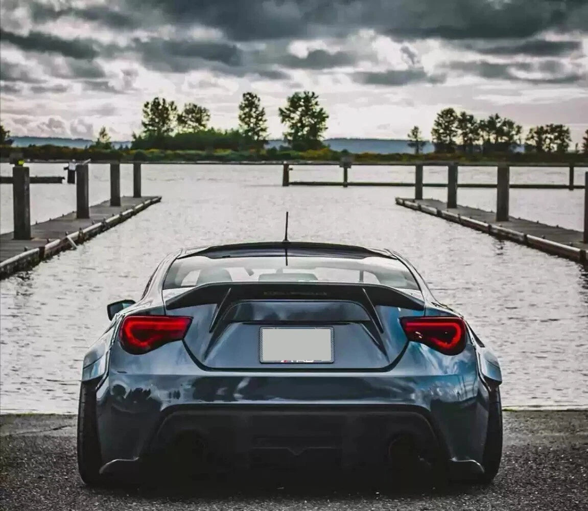 AB Style Carbon Fiber Duck Lip Spoiler - Toyota GT86 ZN6 ( 2012 - 2017 )