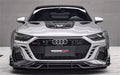 IMP Performance Partial Carbon Fiber Front Bumper with Carbon Canards, Vents & Lip - Audi RS7 (2019-2024)