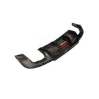 KB Style Carbon Fiber Rear Diffuser - Audi A3 S3 Sedan (2017-2020) 8V