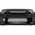 Nismo Style Half Carbon Fiber Front Bumper - Nissan GT-R R35 ( 2008 - 2016 ) CBA / DBA