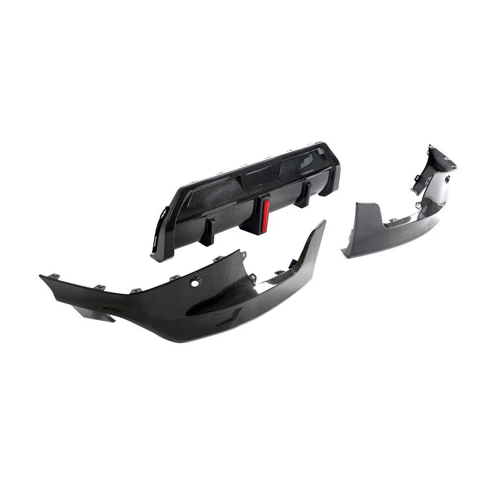 Carbon Fiber Rear Diffuser w/ Brake Light - BMW M240i G42 (2021-2023)