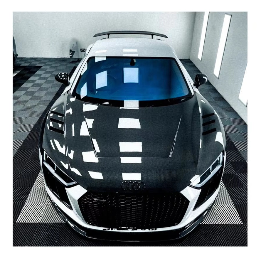 IMP Performance Carbon Fiber Single Vented Bonnet - Audi R8 (2016-2022)