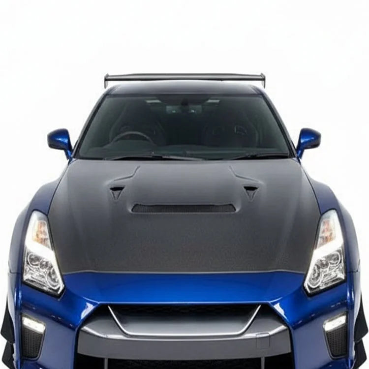 Varis Style Carbon Fiber Bonnet – Nissan GT-R R35 (2008 - 2016) CBA / DBA
