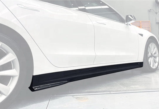 IMP Performance Carbon Fiber Side Skirts - Tesla Model 3 (2017-2022)