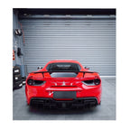 IMP Performance Carbon Fiber Rear Diffuser with F1 Light - Ferrari 488 GTB & SPYDER (2015-2020)