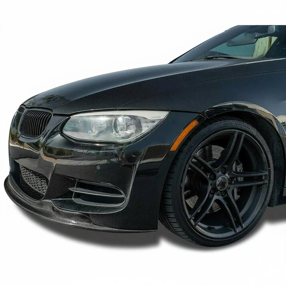 JC Style Carbon Fiber Front Lip - BMW 3 Series E90 (2005-2013)