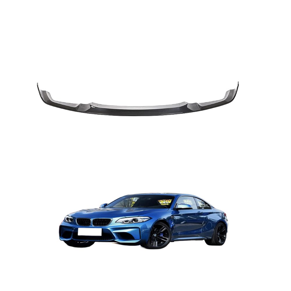 JC Style Carbon Fiber Front Lip - BMW M2 F87 (2016-2017)