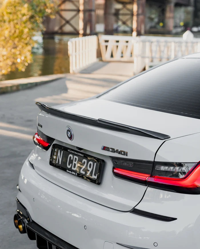 Carbon Fiber Rear Lip Spoiler - BMW 3 Series G20 (2018+)